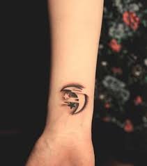 Crescent moon tattoos are very popular because of its connection with mankind. Tatto Wallpapers Moon Tattoo Meaning