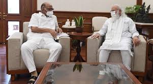 When you meet someone, you are in the same place and you start talking to each other. Sharad Pawar Meets Pm Modi In Delhi Says Discussed Issues Of National Interest India News The Indian Express