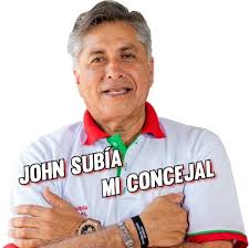 JOHN SUBÍA Concejal.