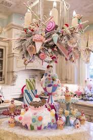 Creating A Christmas Kitchen Turtle Creek Lane Candy Christmas Decorations Christmas Chandelier Candy Christmas Tree