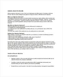 In accounting and finance seeking the position of a junior accountant at xyz inc. 18 Sample Resume Objectives Pdf Doc Free Premium Templates