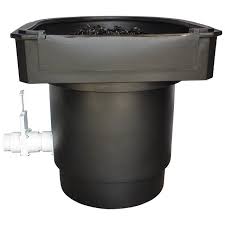 It can do both mechanical and biological filtration of a pond. Helix Settlement Tank The Pond Digger