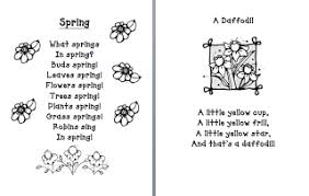 April Poems April Poems Poetry Notebooks Ela Writing