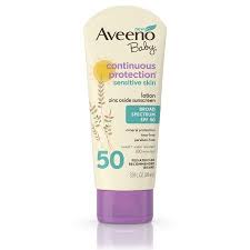 Aveeno Baby Continuous Protection Zinc Oxide Mineral Sunscreen Spf 50 Walmart Com In 2020 Sensitive Skin Lotion Baby Sunscreen Sunscreen Lotion