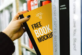 Book On Shelf Mockup Mockupworld Book Cover Mockup Book Cover Mockup Free Free Book Cover Design