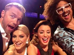 The x factor is an american reality television music competition show created by simon cowell and produced by fremantlemedia north america and sycotv, a partnership between cowell and sony music entertainment, which aired on fox. Xfactor Australia Ronan Keating Natalie Bassingthwaighte Dannii Minogue And Redfoo Judges Selfie Dannii Minogue Natalie Bassingthwaighte Natalie