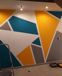 Decorative wall decals for sale | adhesive wall stickers & decals. 25 Diy Tape Mural Wall Art Paint Ideas Tape Wall Art Room Wall Painting Bedroom Wall Paint