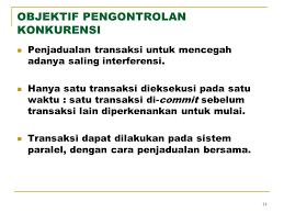 Artikel ini memberikan contoh jurnal, buku besar, neraca saldo, dan laporan keuangan yang membentuk siklus akuntansi perusahaan jasa. Pengontrolan Konkurensi Recovery Ppt Download