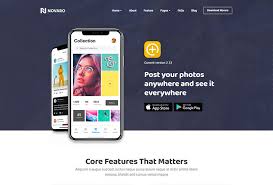 This wordpress landing page template has . App Landing Wordpress Themes A Hand Picked Bundle Wp Daddy