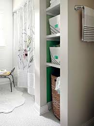 Bath Makeovers Under 2 000 Bathroom Storage Shelves Bathroom Closet Open Bathroom