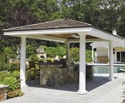Cedar Shingle Roof Pavilion Cedar Shingle Roof Backyard Patio Backyard Gazebo