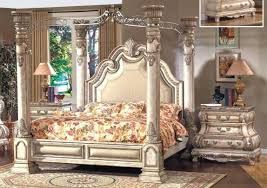 Enjoy free shipping on most stuff, even big stuff. Mcferran B9097 Ek Monaco Blanc Luxury King Size Canopy Bedroom Set 3pcs Classic B9097 Ek Set 3