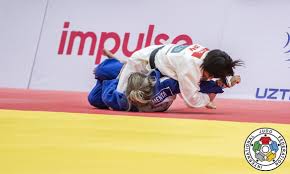 Under the spotlights · photos (olympic games tokyo 2020, paris grand slam 2020, world championships juniors 2019, baku grand slam 2019, tashkent grand slam 2021) . Judo Larissa Pimenta Perde Luta Do Bronze
