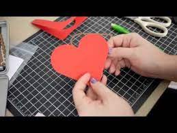 Come on over to the jugs blog, check out the other dt cards, and. Quick Tip Making A Heart Shaped Card Base Youtube