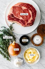 If you'd rather keep it simple, just. Best No Fail Prime Rib Garlic Herb Crust Downshiftology