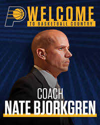 Nate bjorkgren will replace nate mcmillan as head coach of the pacers. Facebook