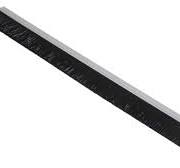 Striscia con spazzola RS PRO in Alluminio, col. Nero, 75mm x 34 mm x 12.5mm