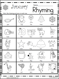 Activities for preschoolers are more advanced than most of the activities marked for toddlers. Rhyming Worksheets Preschool Free Printable Www Robertdee Org