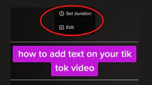 How To Add Text In Tiktok Video New Update 2021 Youtube