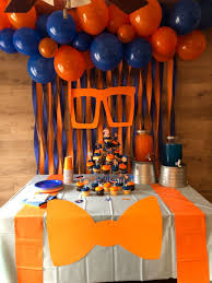 Blippi Birthday Decor Birthday Party Decorations 2nd Birthday Party Themes Birthday Decorations