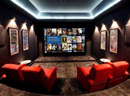 You still need a proper light when you are watching movies with your family because it helps you to move. Basement Designs And Decor That Pop