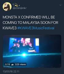 Since 150506 ⋈ @officialmonstax ⋈ email: Monsta X Coming To Malaysia Monbebe Amino
