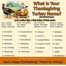 Few american holidays are as anticipated as thanksgiving. What Is Your Thanksgiving Turkey Name Thanksgiving Turkey Thanksgiving Fun Funny Thanksgiving