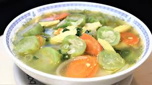 Dipadukan dengan udang, telur atau teri yang renyah gurih. Sayur Bening Oyong Obat Demam Batuk Pilek Youtube