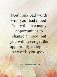 Words Can T Be Taken Back Words Words Quotes Inspirational Quotes