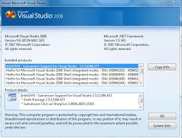This download is the installer file which will connect to microsoft's server to download additional user reviews. What Version Of Visual Studio 2008 Does Visual Studio Tools For Applications 2 0 Includes Vs2008 Stack Overflow