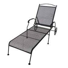 Maybe you would like to learn more about one of these? Garden Treasures Gt Wrght Irn Chaise Lnge 4020 At Lowes Com