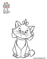coloriage marie chaton de duchesse aristochats dessin a imprimer coloriages porcelaine toutes les images