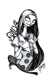 Inktober 2016 Nightmare Before Christmas Sally By Nightmare Before Christmas Tattoo Nightmare Before Christmas Drawings Nightmare Before Christmas Wallpaper