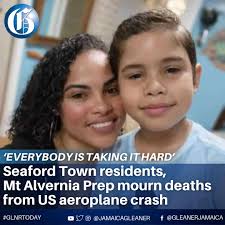 A sense of devastation has swept over two families in Seaford Town,  Westmoreland, as they grapple with the heartbreaking news of the death of  their loved ones in a fiery plane crash