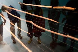 mysterious horse-hunting spears ...