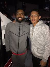 Height and weight he currently stands at 6 feet 2 inches with a balanced weight of 82 kg. Trae Young On Twitter Great Getting To See My Brotha Kyrieirving Tonight Basketballfamily