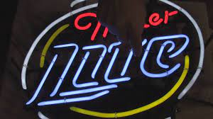 Miller Lite Neon Sign Repair Youtube