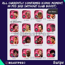 Pes 2021 efootball pro evolution soccer 2021 en 3djuegos: Beastpes All Currently Confirmed Iconic Moments Pes Facebook