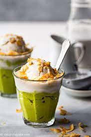 Vietnamese Avocado Mousse Ice Cream Kem Bo Delightful Plate Recipe Asian Dessert Recipe Desserts Asian Desserts