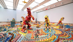 These are just a few of the items that have been transformed into awesome light fixtures by creative diyers. Artists Recycling Their Way To Large Scale Installations The Artling