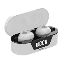 Auricular Bluetooth Touch c/Display Netmak (NM-BIZA-S) Gris