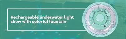 Amazon Com Game 23608 Bb Underwater Light Show Fountain Rechargeable W Remote Control Blue Garden Outdoor