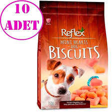 reflex mix renkli kalpli kopek odul biskuvisi 350 gr 10 ad 2021 kopek kus yemi kedi