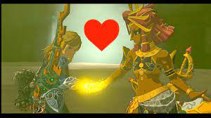 Link Is In Love With Riju Legend Of Zelda Kingdom Of Tears - YouTube