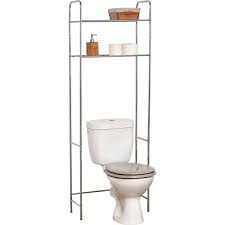Retrouvez le plus large choix de meuble wc du web au meilleur prix chez matelpro ! Meuble Wc 2 Tablettes Metal Chrome 61x173x28cm