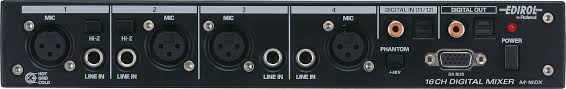 Есть tv samsung, стоит задача. Roland M 16dx 16 Channel Digital Mixer