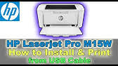 Hp laserjet pro 400 m401dn printer monochrome laser printer is an easy to use printer. Connecting And Installing A Wireless Hp Laserjet Pro Printer With A Usb Cable Hp Laserjet Hp Youtube