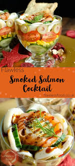 Smoked Salmon Cocktail Recipe Healthy Cold Make Ahead Starter Recipe Recipes Smoked Salmon Best Seafood Recipes