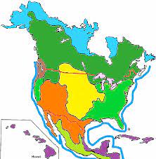 North America Biome Map Color The Biomes Of North America