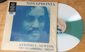 x/100 Blue White 3 Striped Vinyl LP Novaphonia Antonio L Newton Jazz Funk